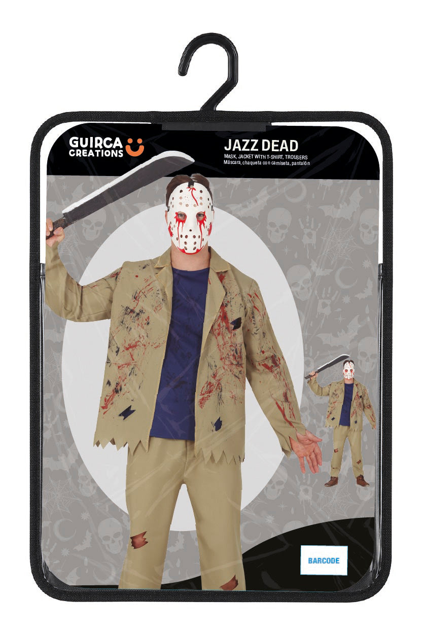Jason Voorhees Kostuum Heren -  Inclusief masker