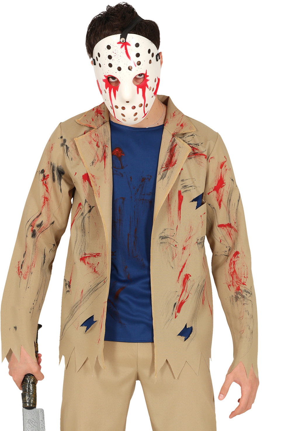 Jason Voorhees Kostuum Heren -  Inclusief masker