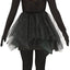Skelet Halloween Jurk Dames Zwart