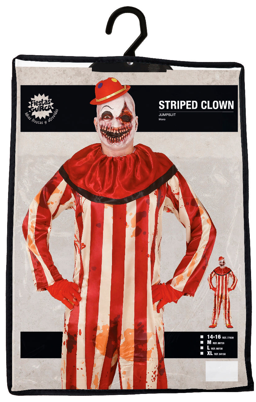 Killerclown-Halloweenkostüm für Männer