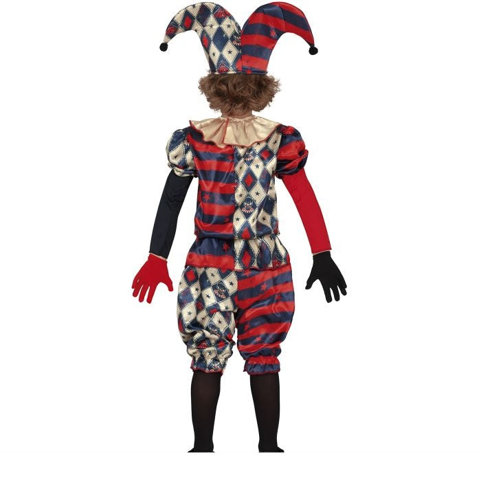 Harlekin-Halloweenkostüm für Kinder