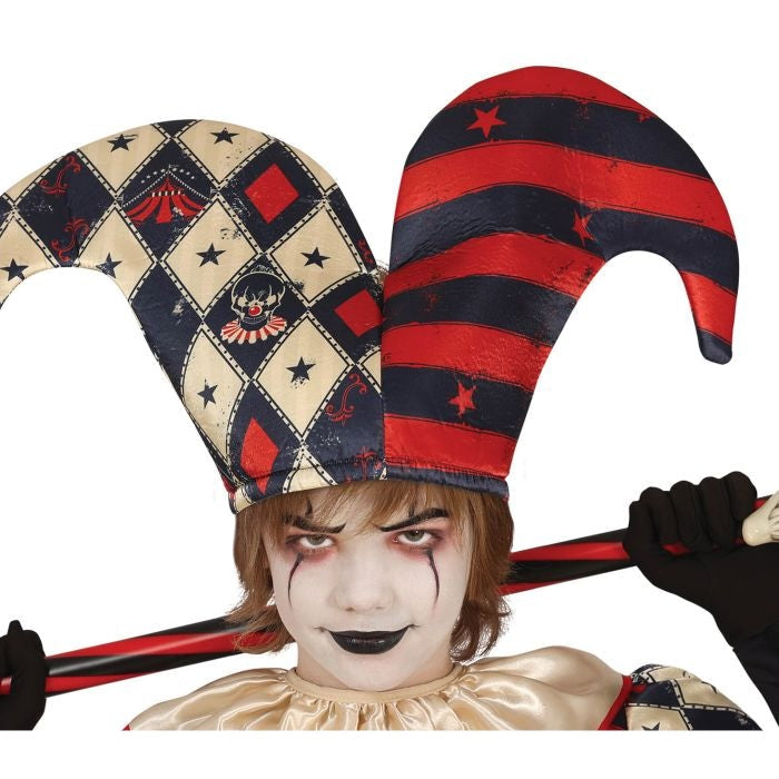 Harlekin-Halloweenkostüm für Kinder