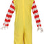 Burger Horror Clown Kostuum Kind – Geel Rood Halloween