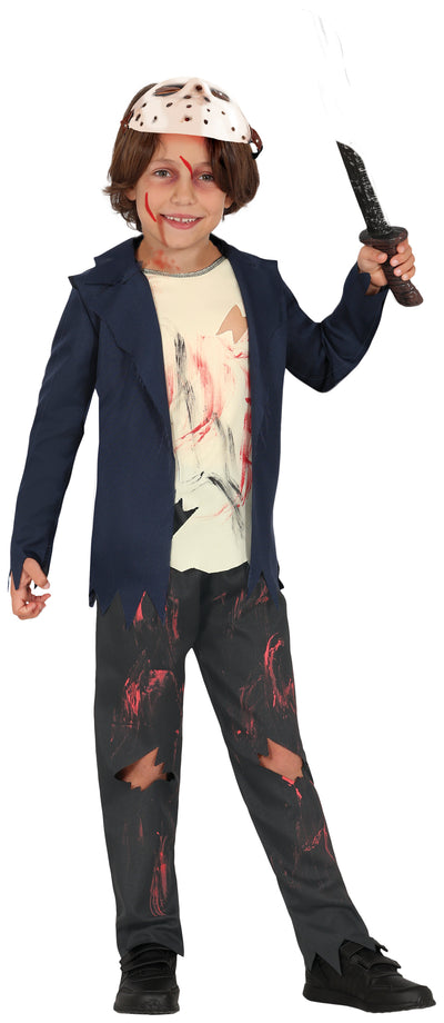 Jason Voorhees Kostuum Kind – Friday the 13th Forest Killer