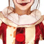 Horror Clown Kostuum Kind – Rood Wit Gestreepte Clown