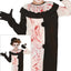 Terror Clown Kostuum Kind – Zwart Wit Horror Clown