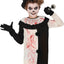 Terror Clown Kostuum Kind – Zwart Wit Horror Clown