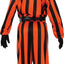 Harlekijn Gevangene Kostuum Kind – Oranje Zwart Halloween