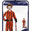 Harlekijn Gevangene Kostuum Kind – Oranje Zwart Halloween