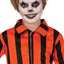 Harlekijn Gevangene Kostuum Kind – Oranje Zwart Halloween