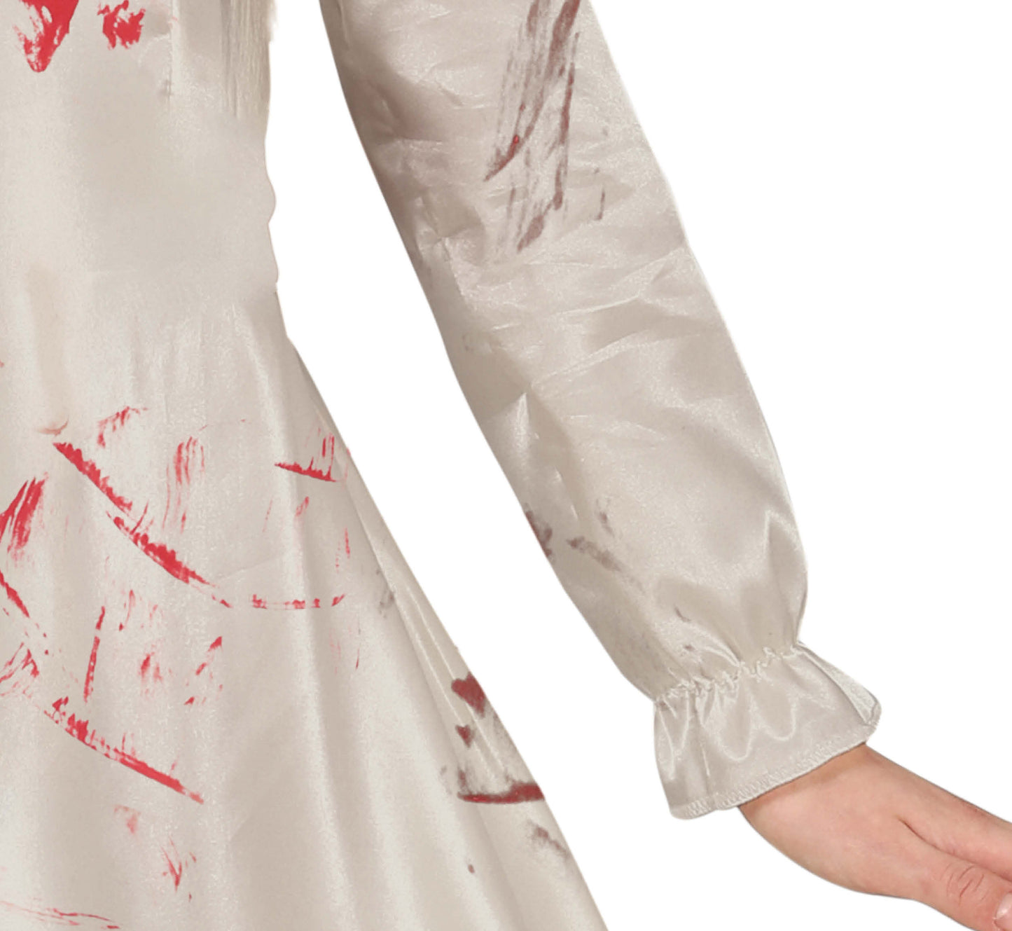 Terror Clown Kostuum Meisje – Zwart Wit Horror Jurk