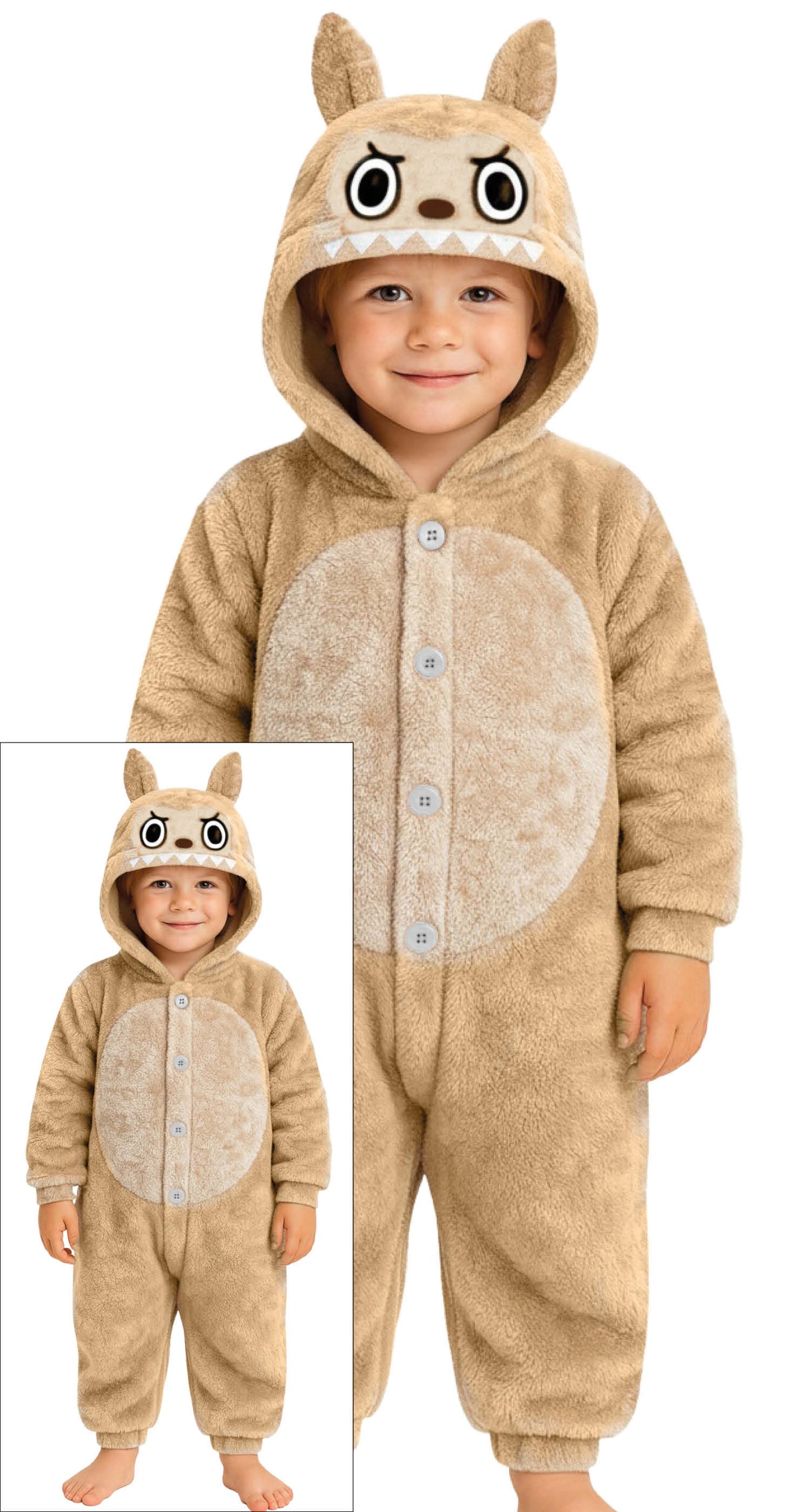 Labubu Pak - Onesie Kind – Beige