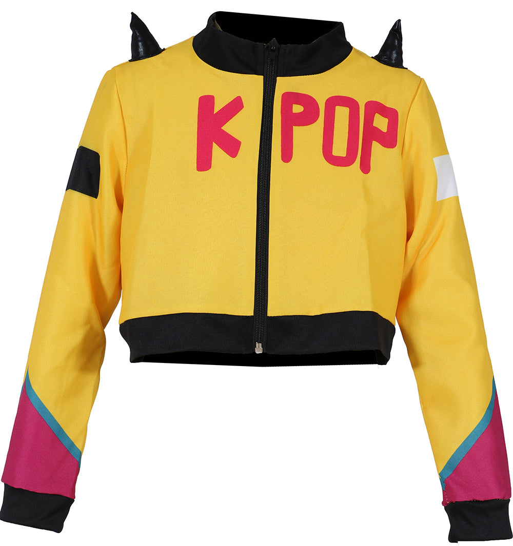 K-Pop Outfit Kind - Star Nova – met Jacket, Rok & T-Shirt