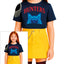 K-Pop Outfit Mira - Voor Kinderen – Set met Rok, Kousen & T-Shirt