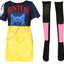 K-Pop Outfit Mira - Voor Kinderen – Set met Rok, Kousen & T-Shirt