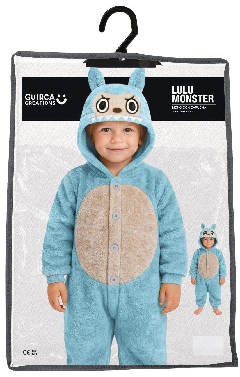 Labubu Pak - Onesie Kind –  Blauw