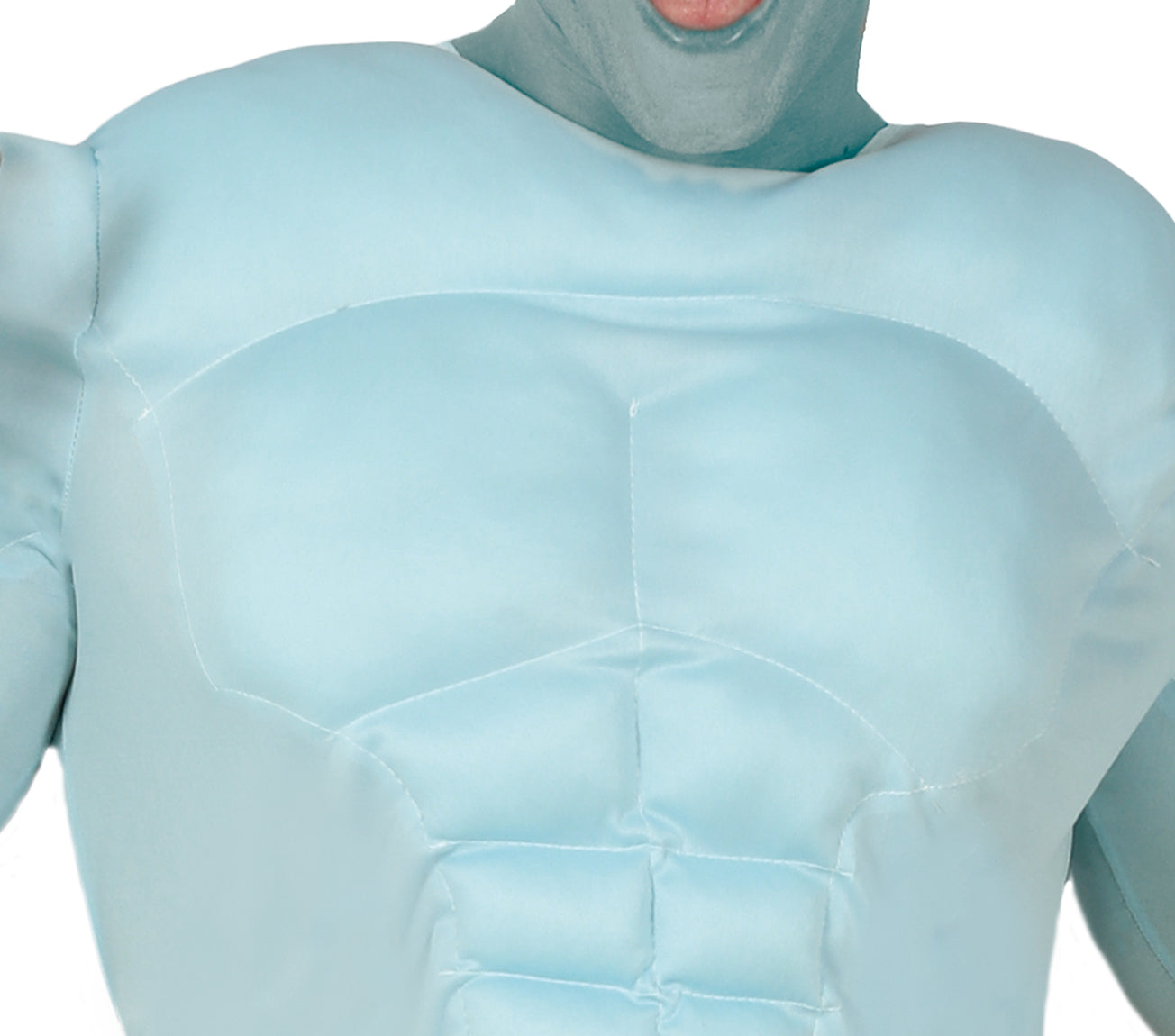 Genie Kostuum Heren – Blauwe Lampgeest Outfit (Maat L)