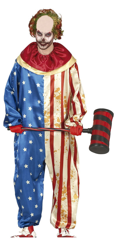 Horror-Clown-Halloween-Kostüm für Teenager