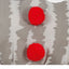 Horror-Clown-Halloween-Kostüm Damen Grau