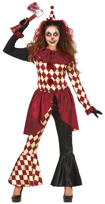 DUO DEAL | Horror Clown Kostuum | Dames & Heren – Halloween Koppel Kostuum