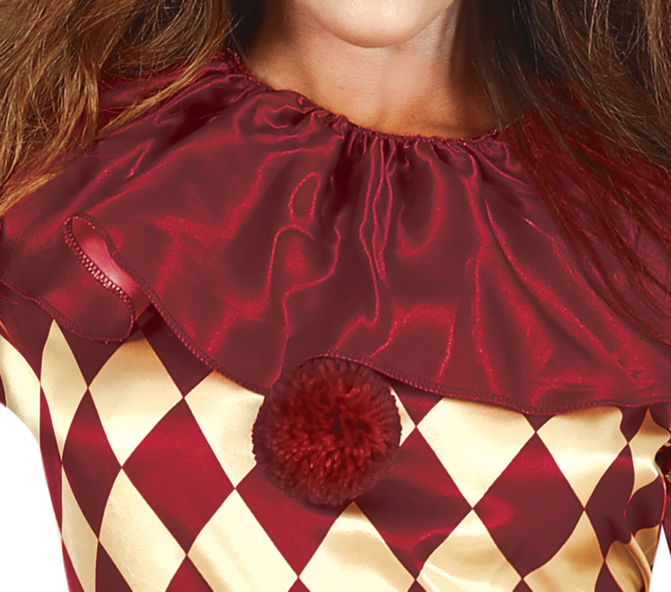 Horror Clown Kostuum Dames Rood – Eng Halloween Clown Kostuum