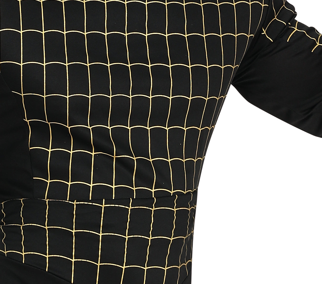 Spider-Man Kostuum Heren Zwart – Jumpsuit met Kap