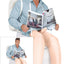 Toilet Kostuum Carry Me – Grappig Carnaval Kostuum - One Size