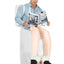 Toilet Kostuum Carry Me – Grappig Carnaval Kostuum - One Size