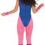 Sporter Kostuum Dames 80's Gymnast