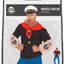 Popeye Kostuum Heren – Stoere Zeeman Outfit met Spierarmen