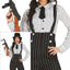 20’s Gangster Kostuum Dames – Shirt met Stropdas & Broek