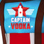 Captain Wodka Kostuum Heren