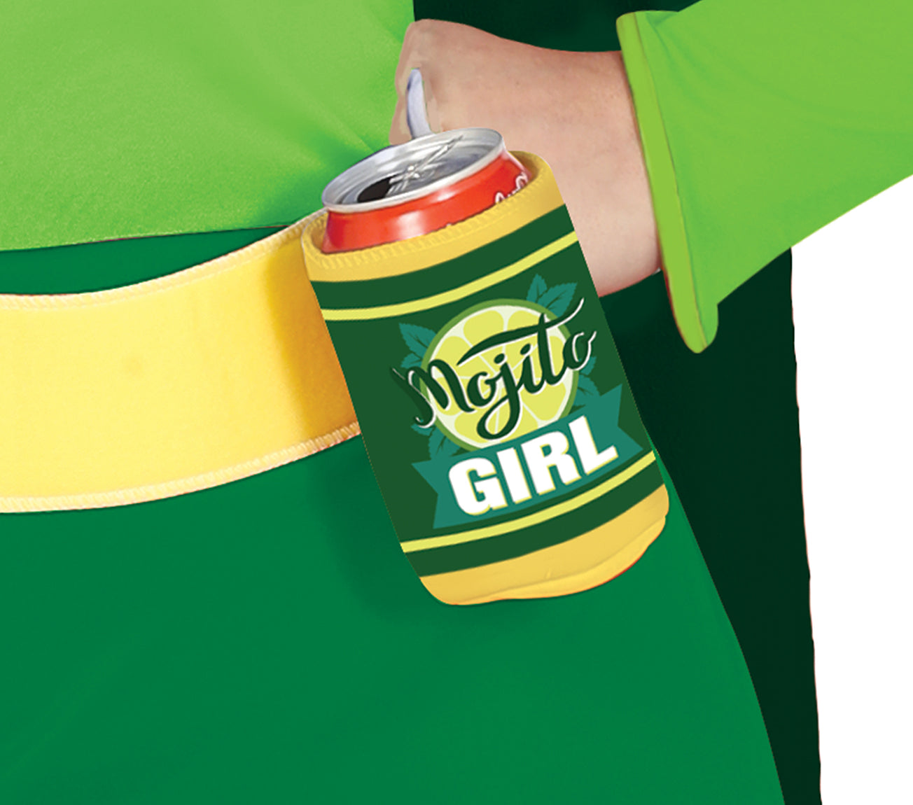 Miss Mojito Kostuum Dames – Grappige Cocktail Outfit