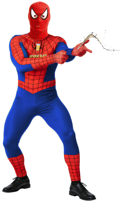 Spiderbar Kostuum Heren –met Rietjes & Drinkzakken
