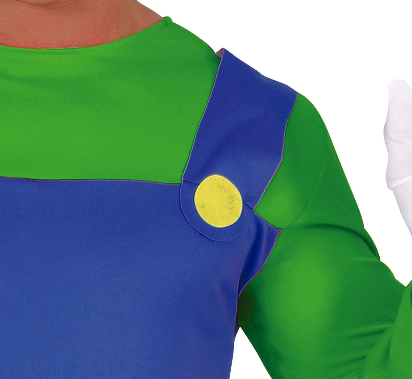 Luigi-Kostüm für Herren – Super Mario Overall mit Hut