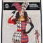 Harlekijn Halloween Kostuum Dames – Horror Outfit met Hoed & Halsstuk