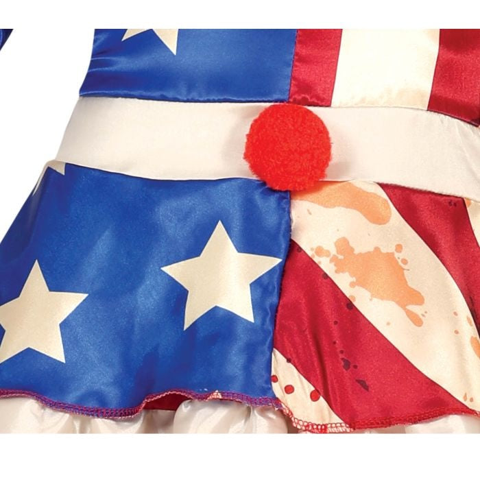 Clown Kostuum Dames – Amerikaanse Vlag
