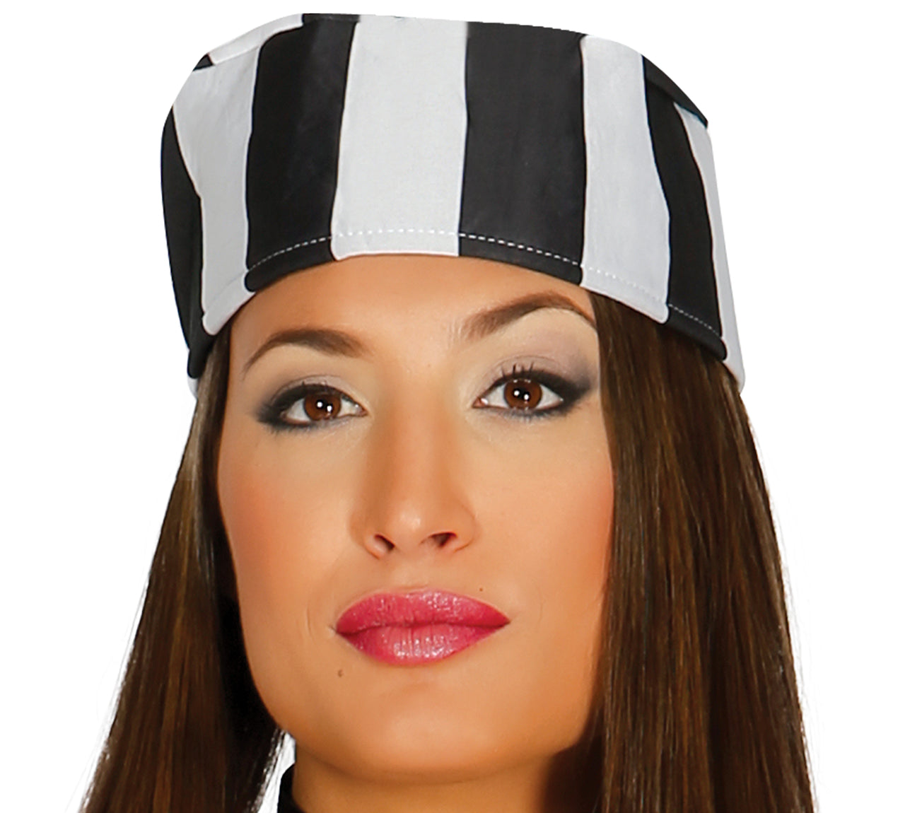 Boevenpak Dames Jurkje | Sexy Gevangene Kostuum | Zwart Wit