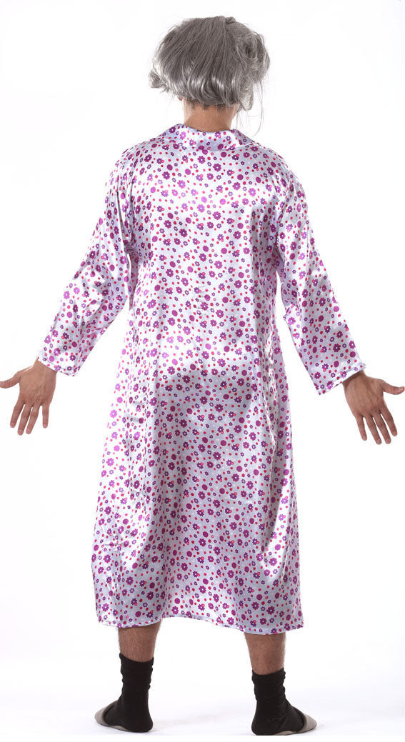 Oma Kostuum Heren – Hilarische Kamerjas & Jumpsuit Outfit