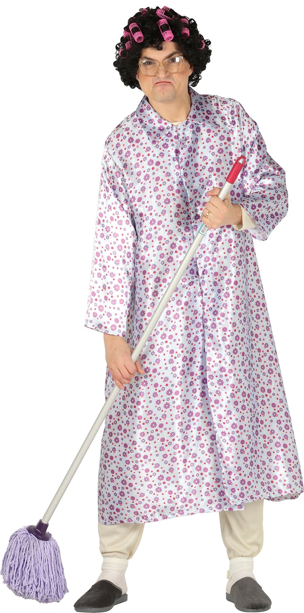 Oma Kostuum Heren – Hilarische Kamerjas & Jumpsuit Outfit