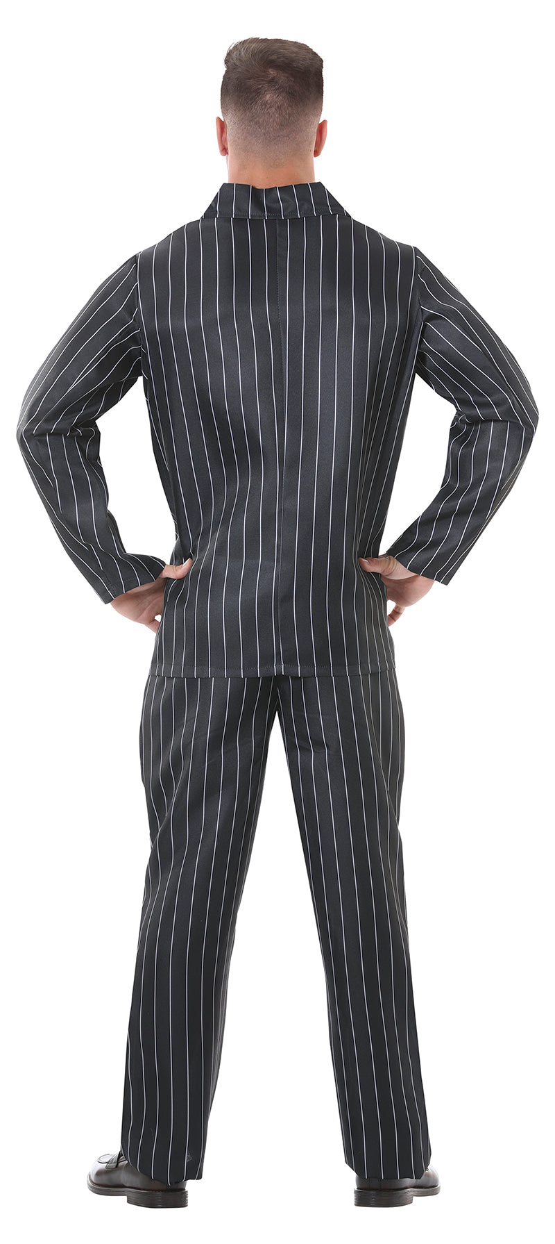 Gangster Kostuum Heren – Jasje, Broek & Sjaal | Klassiek Verkleedpak