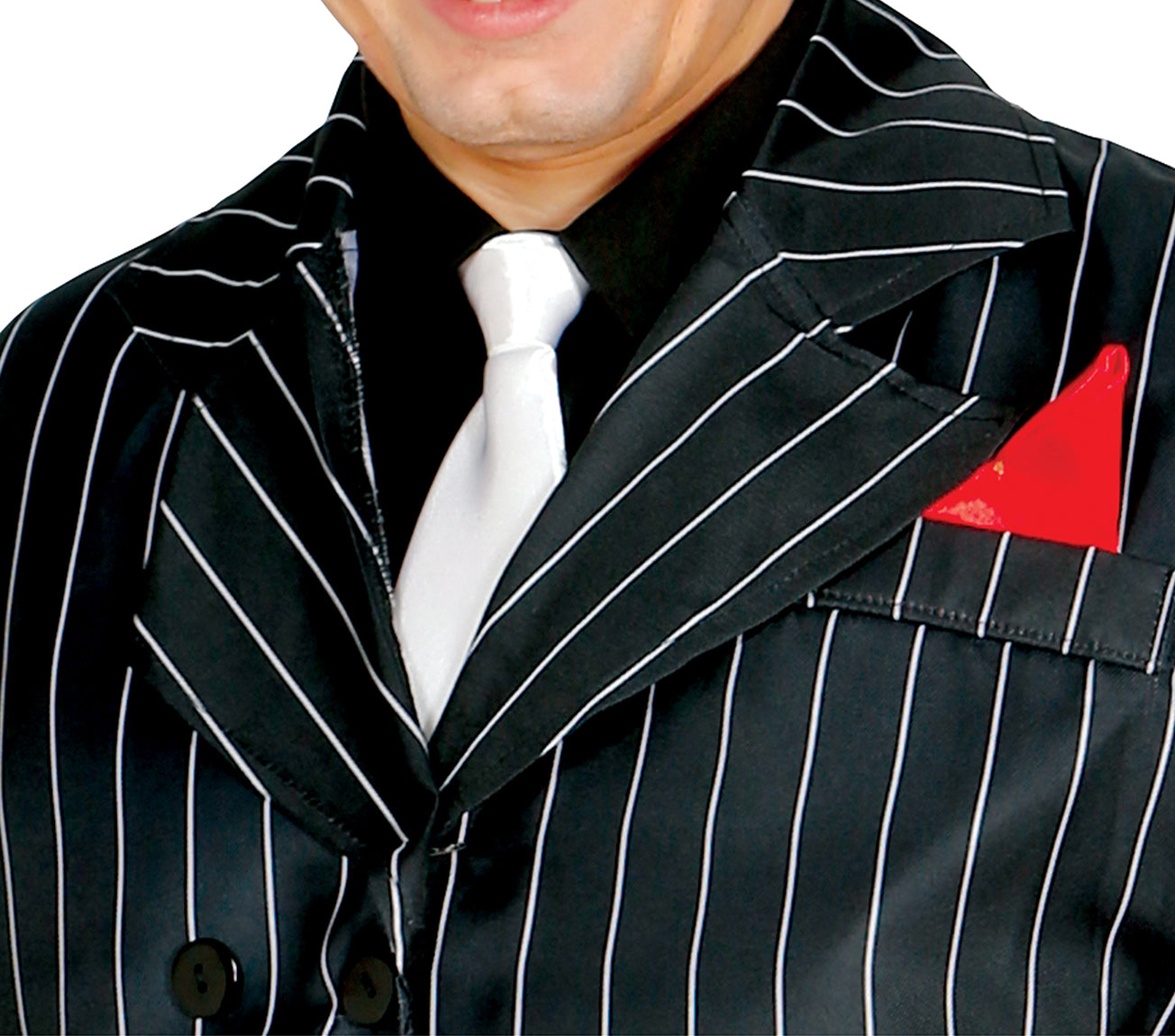 Gangster Kostuum Heren – Jasje, Broek & Sjaal | Klassiek Verkleedpak