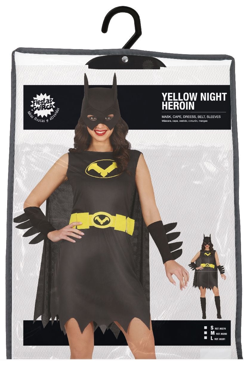 Batgirl Kostuum Dames –  Superhelden Outfit