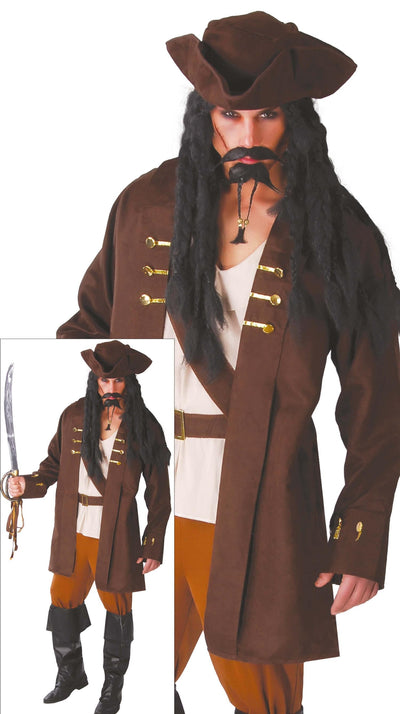 Piraten Kostuum Bruin