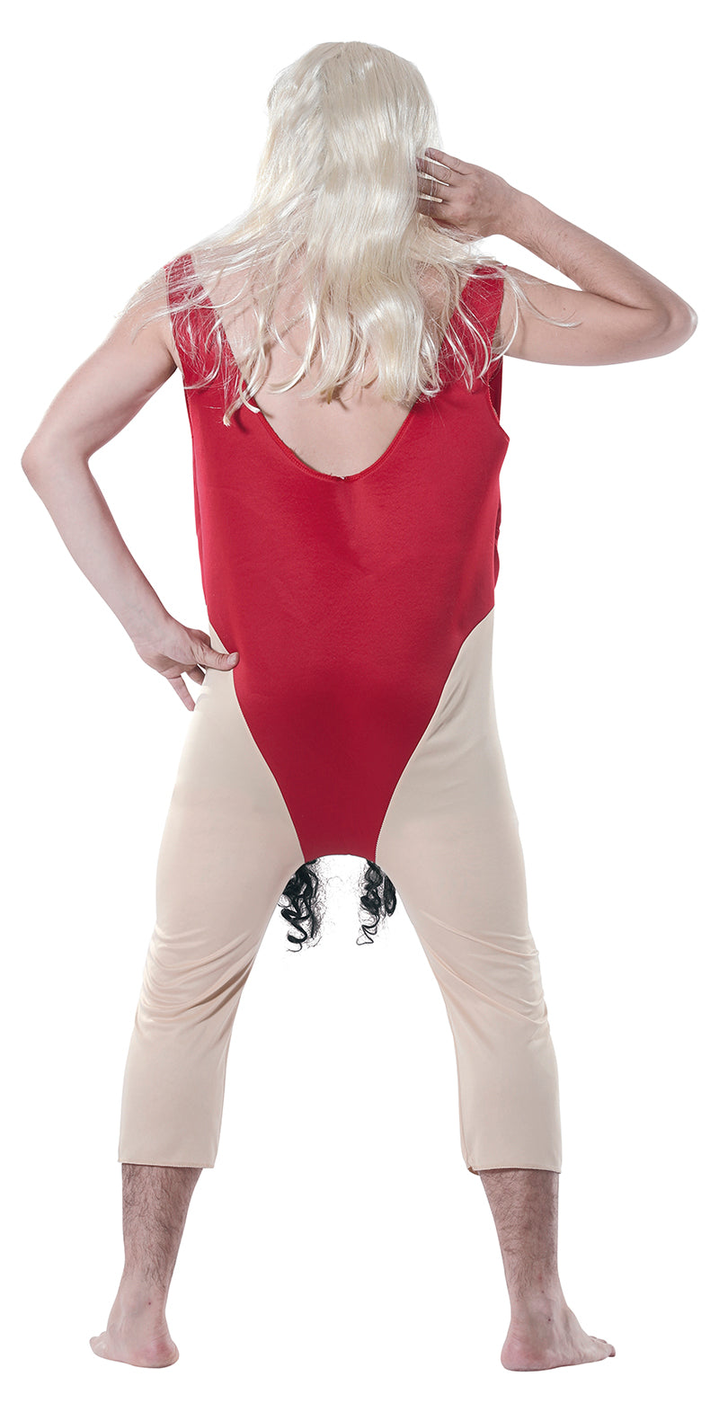 Baywatch Parodie Kostuum met Nep Borsten - Vrijgezellenfeest kostuum