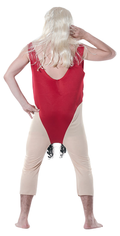 Baywatch Parodie Kostuum met Nep Borsten - Vrijgezellenfeest kostuum