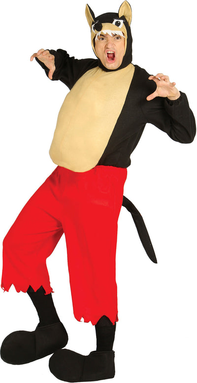 Wolf Kostuum Heren – Maat L (52/54) | Dieren Verkleedpak