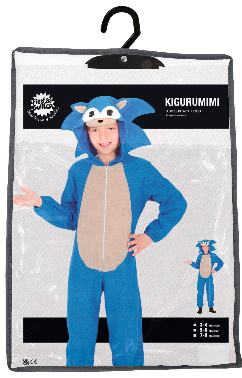 Sonic Kostuum | Voor Jongens | Blauwe Vos