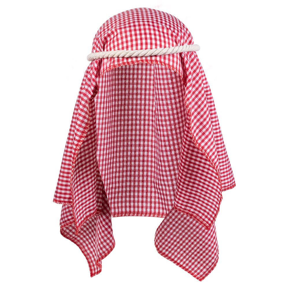 Set Sjeik (hoofddoek, koord, partybril en sik)