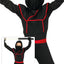 Ninja Pak Kind Rood Zwart